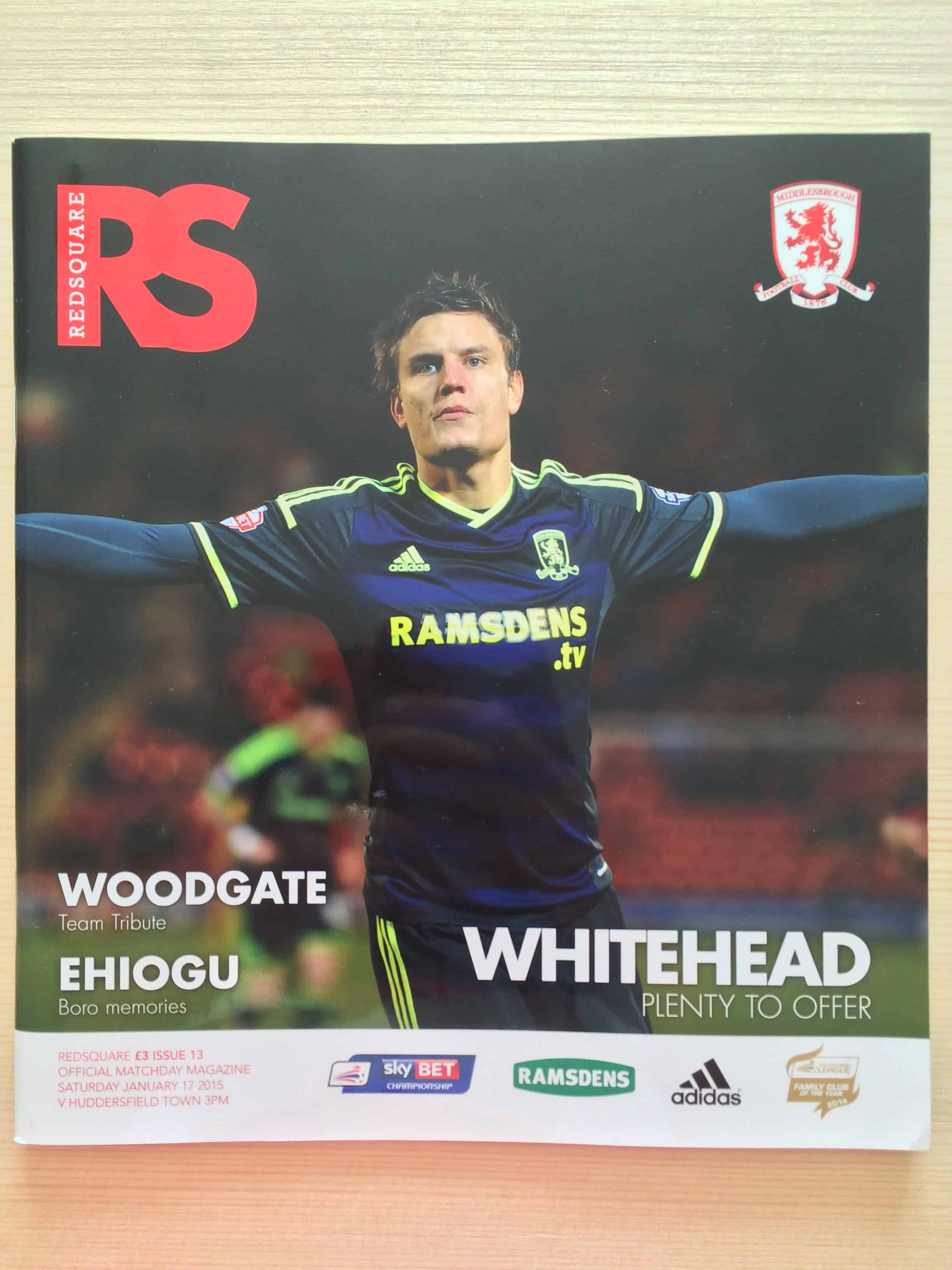 Middlesbrough FC v Huddersfield Town FC